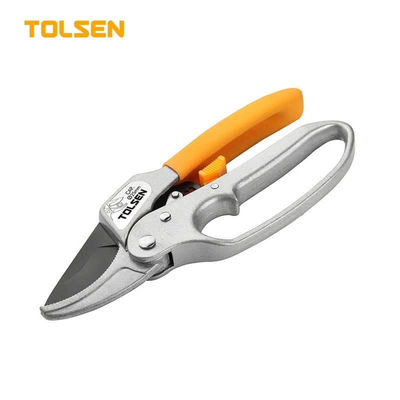 8″ ALUMINIUM BODY GEAR PRUNING SHEARS