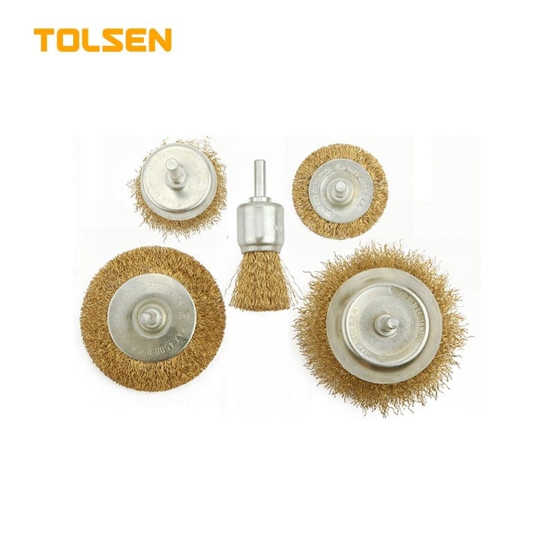 5PCS WIRE BRUSHES SET (INDUSTRIAL)