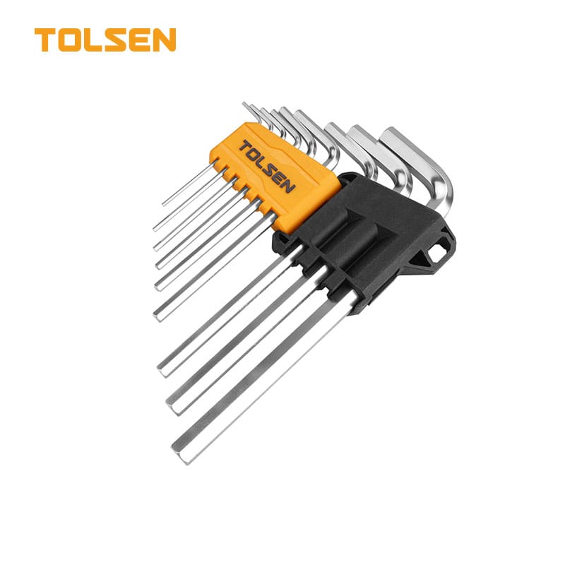 9PCS LONG ARM HEX KEY SET