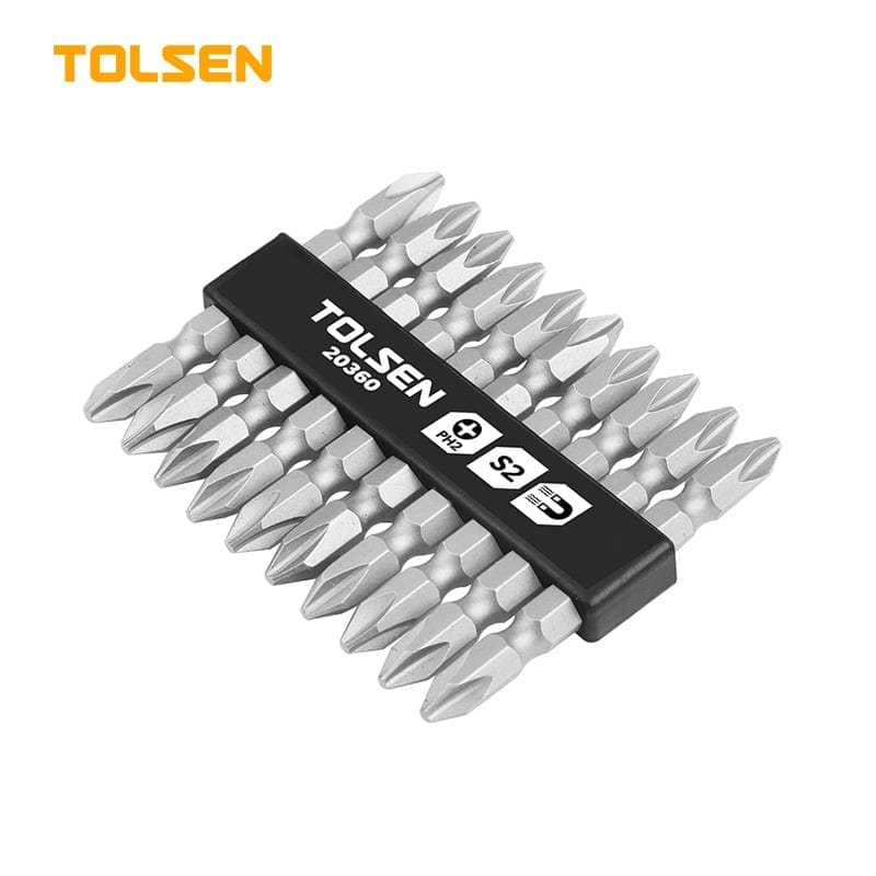 10PCS DOUBLE END SCREWDRIVER BITS SET (INDUSTRIAL)