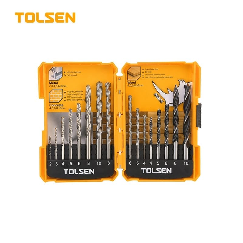 16PCS DRILL BITS SET
