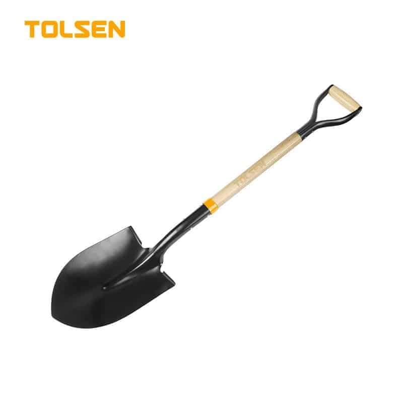STEEL SHOVEL WITH HANDLE